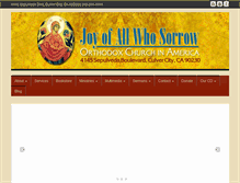 Tablet Screenshot of joyofallwhosorrow.org